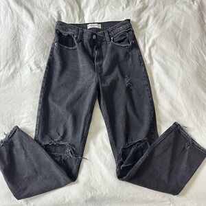 Abercrombie & Fitch 90’s straight ultra high rise women's jeans